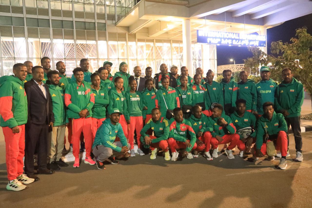 46ኛው የዓለም ሀገር አቋራጭ ሻምፒዮና የሚሳተፈው የኢትዮጵያ የአትሌቲከስ ልዑክ ወደ በአሜሪካ ፍሎሪዳ ተጓዘ።