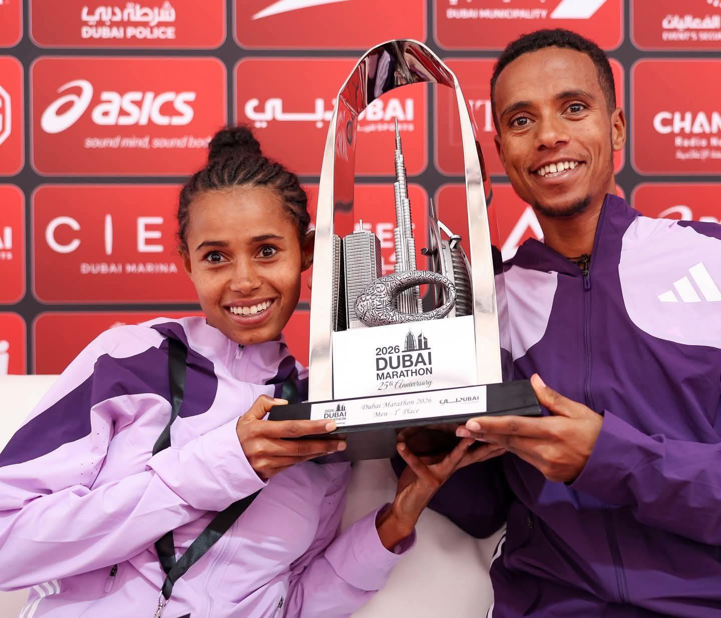 በዱባይ እና ሪያድ ማራቶኖች ኢትዮጵያዊያን አትሌቶች በፍፁም ብልጫ አሸንፈዋል